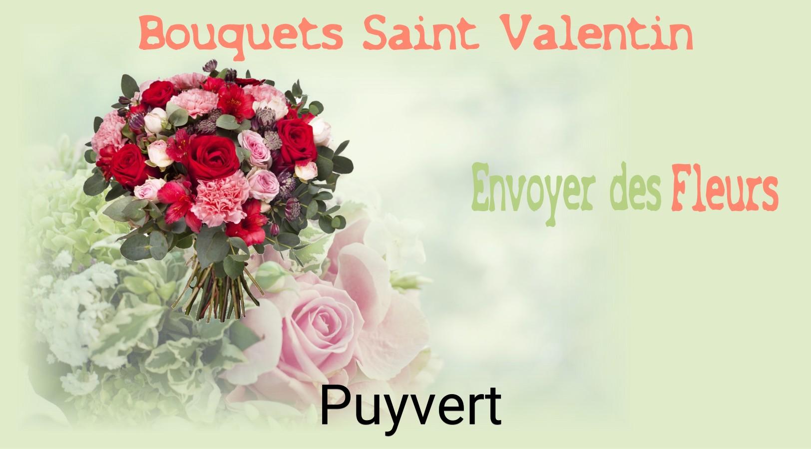 Roses de Saint-Valentin livrées à Puyvert